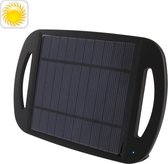 2.5W universeel milieuvriendelijk zonnepaneel Zonneladerpad met houder voor mobiele telefoons / MP3 / digitale camera / GPS en andere elektronische apparaten, WN-801 (zwart)