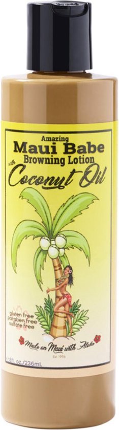 Maui Babe - Browning Lotion With Coconut Oil - Tanning oil