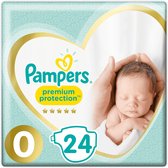Pampers Premium Protection - Maat 0 (Micro) 1,5-2,5 kg - 24 stuks - Luiers