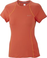 Columbia Coolest Cool Short Sleeve Shirt - dames - T-shirt - zalm