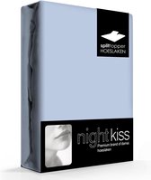 Topcover katoen 160 x 200 (43) lavendel BI-inkeping enkel (tot 8 cm) Nightkiss