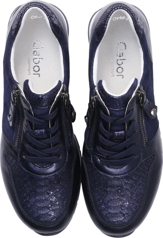Gabor Comfort sneakers blauw - Maat 41.5 | Bestel nu!
