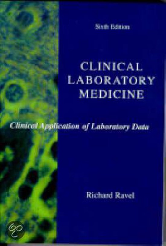 Clinical Laboratory Medicine, Richard Ravel 9780815171485 Boeken