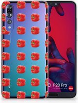 Huawei P20 Pro TPU Hoesje Design Paprika Red