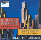 Herrmann: Symphony No. 1; Schuman: New England Triptych