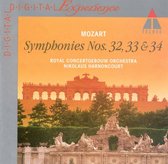 Mozart: Symphonies Nos. 32, 33 & 34