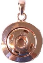 Pendant Rosé-Goudkleurig om een drukker op te bevestigen.