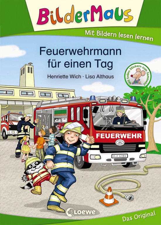 Bildermaus - Bildermaus - Feuerwehrmann für einen Tag - cover
