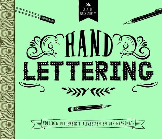 Creatief werkschrift - Handlettering - cover