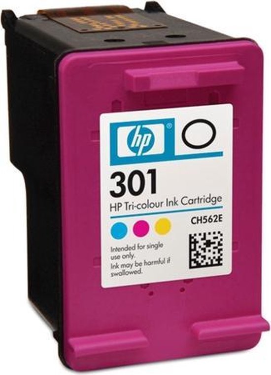 HP 301 Inktcartridge / Hoge Capaciteit / Kleur