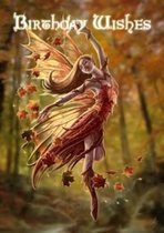 Anne Stokes Verjaardagskaart Autumn Fairy