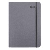 2019 EarthLine Stone Grey MidiFlexi Diary
