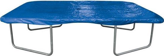 Blauwe trampolinehoes van Game On Sport, 210 x 300 cm.