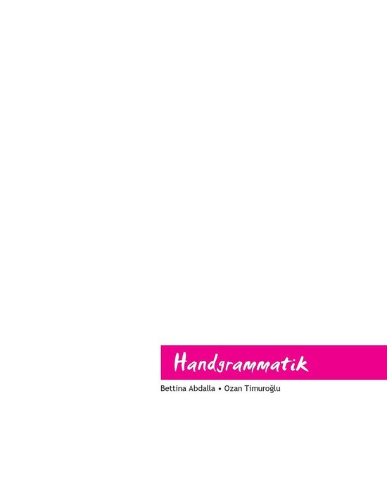 Handgrammatik - cover