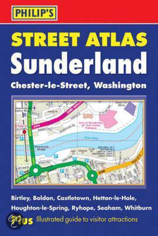 Philip's Street Atlas Sunderland 9780540091478 Boeken