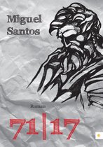 Boek "71|17" van Miguel Santos. Tekening van een man, getiteld "Roman".