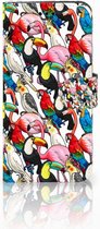 Huawei P10 Lite Bookcase Hoesje Birds