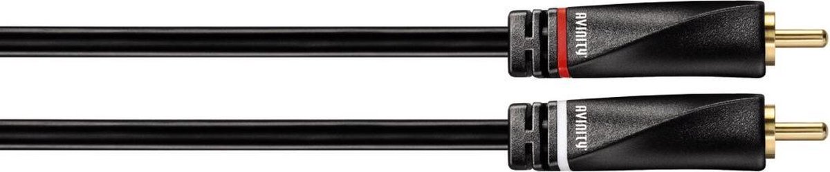 Avinity Verbindingskabel 2x2 Cinch - Klasse 3 - 2 meter