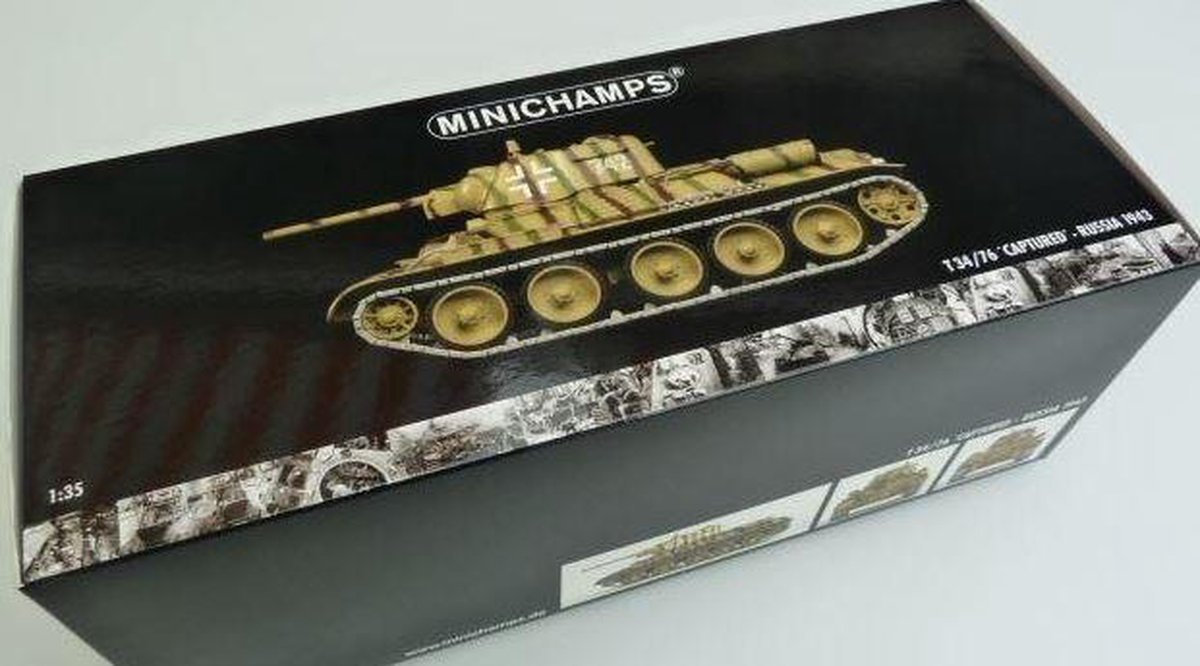 Minichamps 1:35 - Véhicule militaire miniature (1) - T34/76