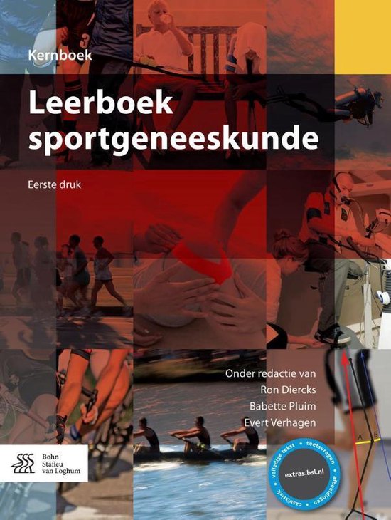 Leerboek sportgeneeskunde Kernboek - cover