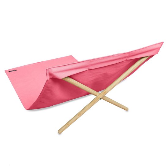 Strandstoel - Opvouwbaar - Canvas & Grenen - Roze - Pink - Beach Chair - Beach-Lounger - Simone & George