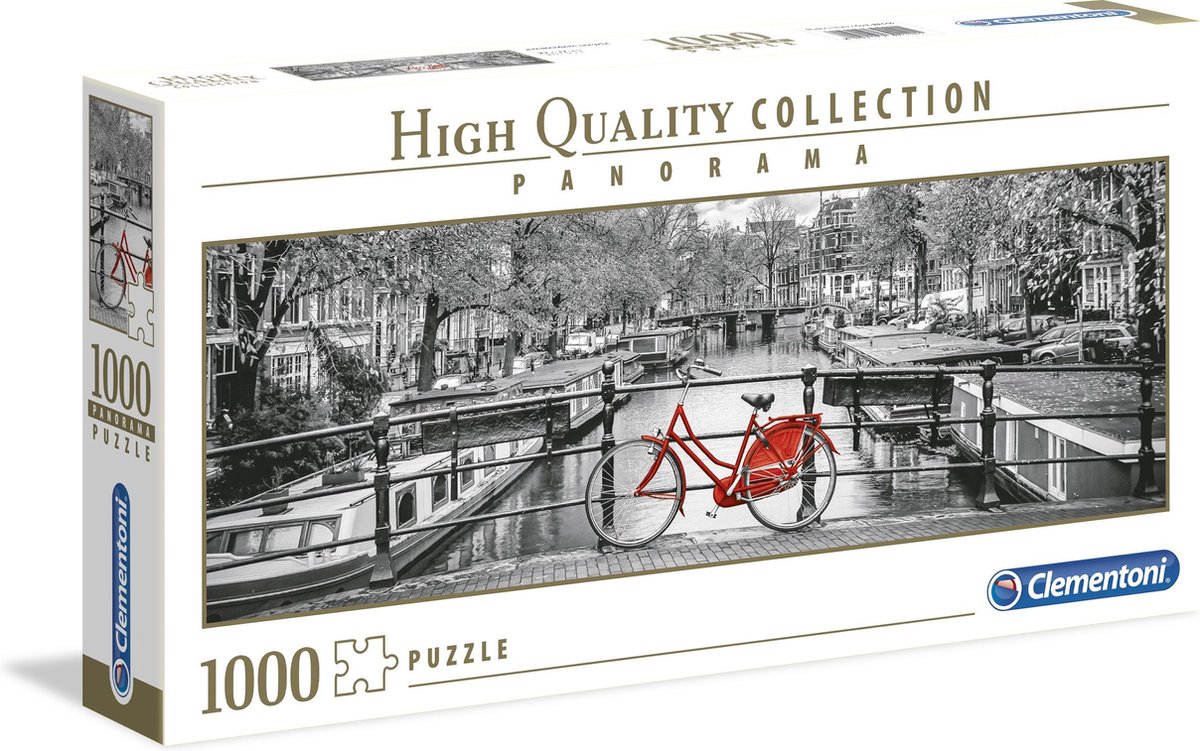 Clementoni legpuzzel Amsterdam Fiets