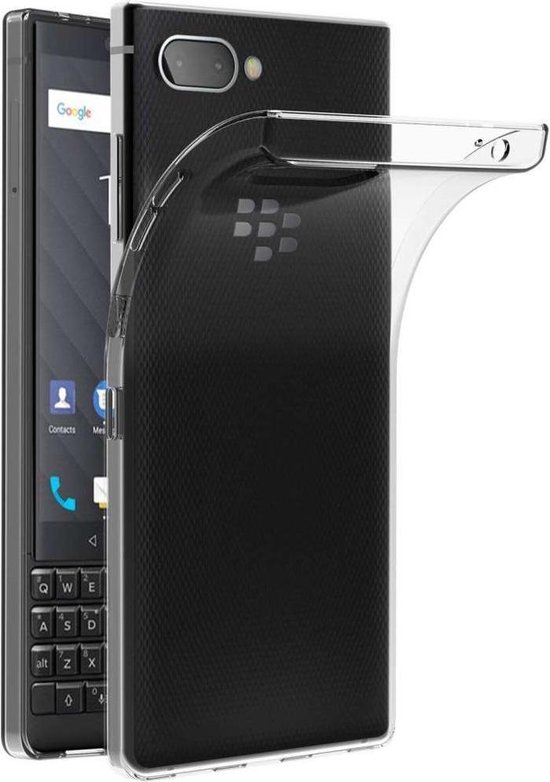 BlackBerry Key2 hoesje - Soft TPU case - transparant | bol.com