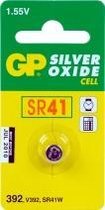 GP Batteries Primary Batteries Silver Oxide SR41 Single-use battery Nikkel-oxyhydroxide (NiOx) 1,55 V