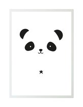 A Little Lovely Company Poster Panda