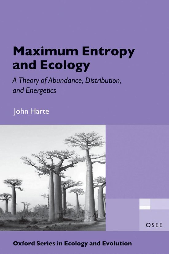 Oxford Series in Ecology and Evolution - Maximum Entropy and ... - cover