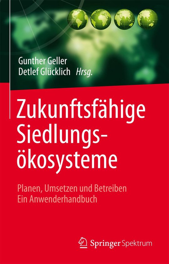 Zukunftsfähige Siedlungsökosysteme - cover