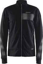 Craft Brilliant 2.0 Warm Jkt M 1905420 - Hardloopjas - Black - Heren - Maat M