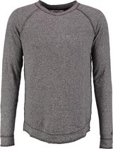 Garcia long fit zachte grijze dunnere sweater Maat - S