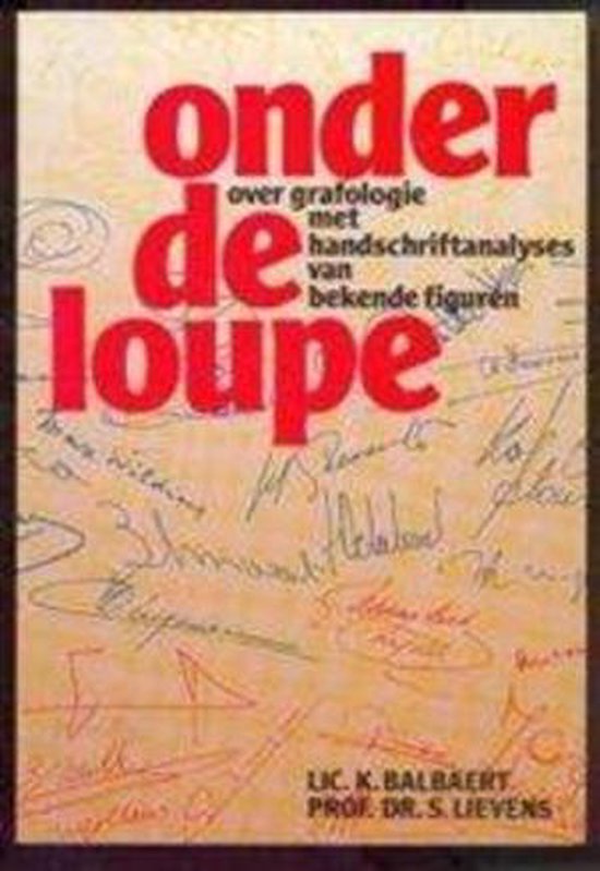 Onder de loupe - cover