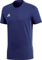 adidas Sportshirt - Maat M  - Mannen - navy/wit