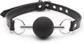 Banoch - Ballgag black Luxe - Siliconen - Zwart - bondage