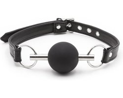 Banoch - Ballgag black Luxe - Siliconen - Zwart - bondage