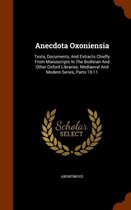 Anecdota Oxoniensia