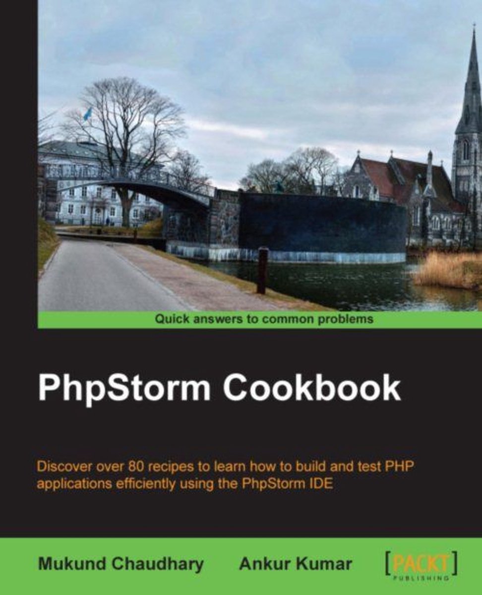 Omslag van PhpStorm Cookbook