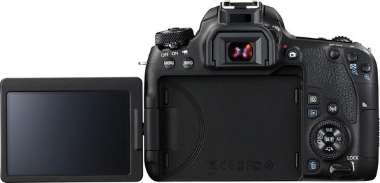 Canon EOS 77D Body - Zwart
