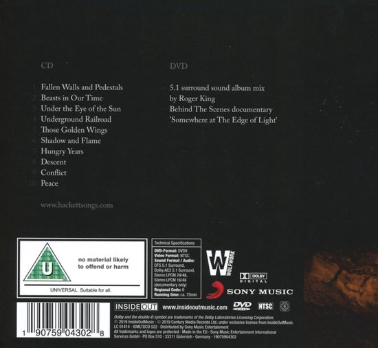 DVD Entertainment Muziek & video Muziek CD's Boitiers CD 