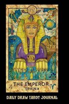 Daily Draw Tarot Journal, the Emperor Sphinx