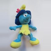 Smurfbloesem smurfin knuffel van de smurfen (20 cm)