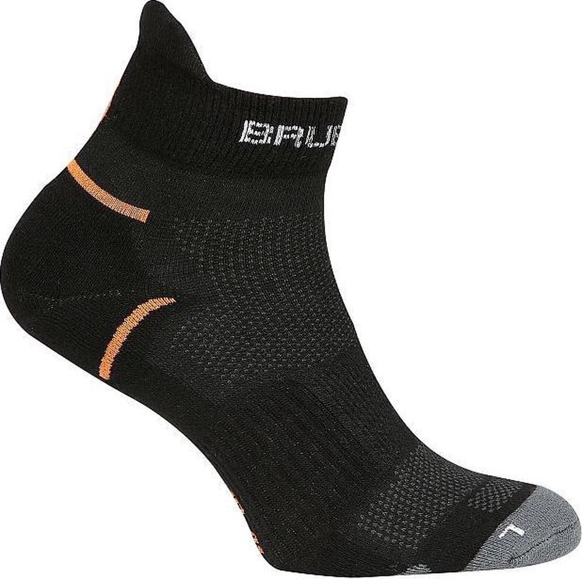 Brubeck - Hardloopsokken - Light-met Zilverionen-Heren Zwart 42-44