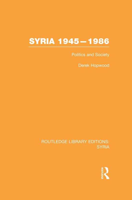 Syria 1945-1986