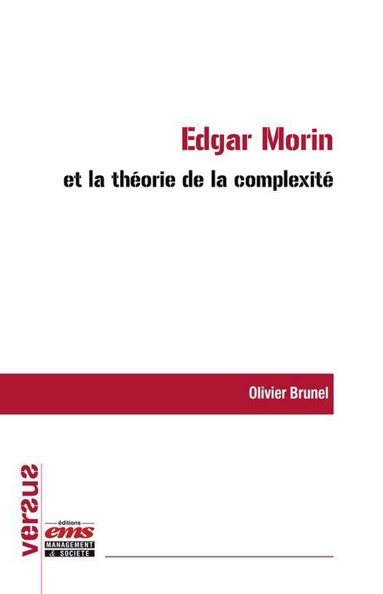 Versus - Edgar Morin et la théorie de la complexité - cover