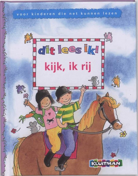 Cover van het boek 'Kijk, ik rij' van Annemarie Dragt