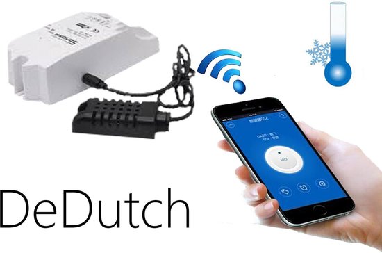 WiFi Schakelaar Smart Home 16A / 3500W / Stroom meting Smart Switch met  telefoon app /... | bol.com