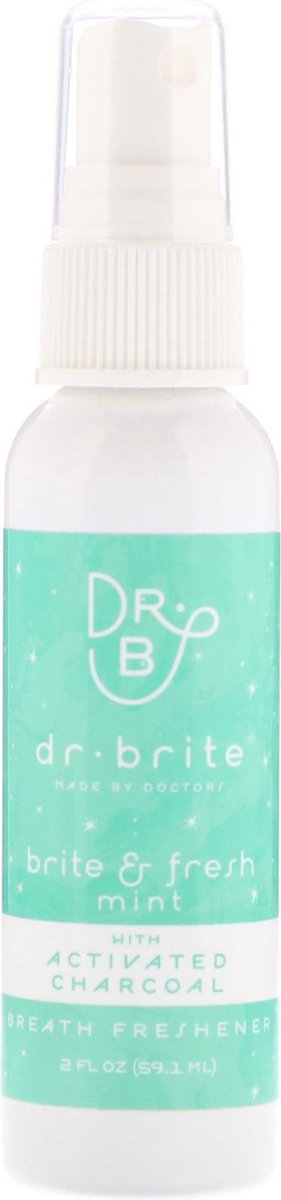 Kan worden genegeerd Additief galblaas Dr. Brite Natuurlijke Mondspray Fresh Mint tegen slechte adem en een droge  mond. Met... | bol.com