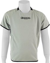 Kappa - Rounded Shirt - Kappa Voetbalshirt Kinder - 176 - LightGrey